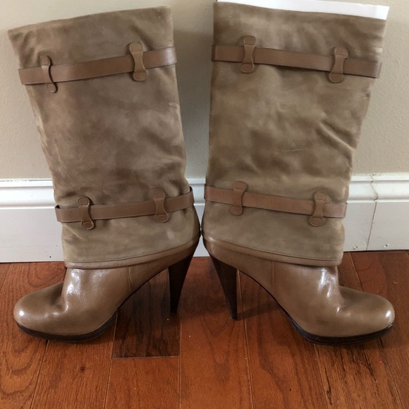 Cole Haan Air Kennedy Greige Buckle Boot - Picture 4 of 7